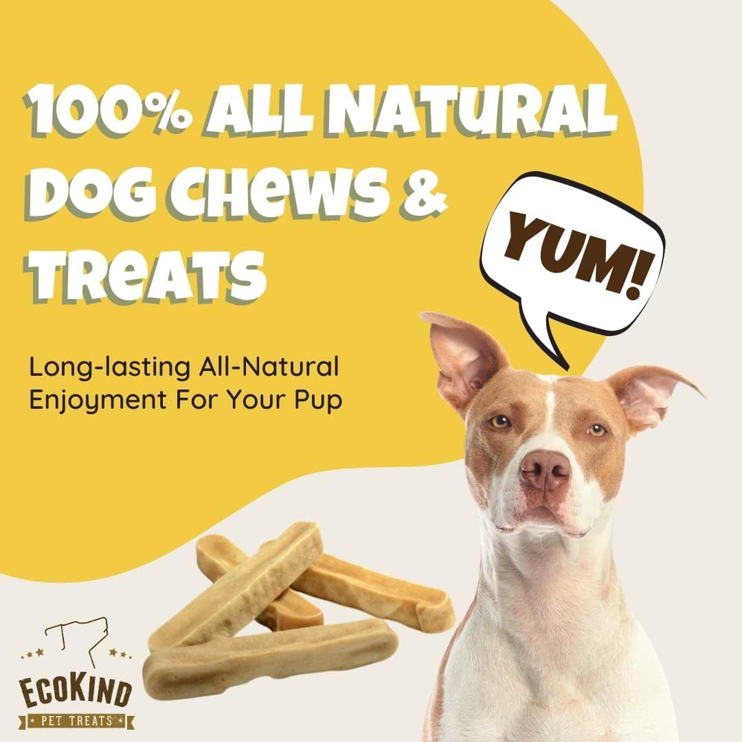 Long-Lasting Gold Yak Chews for Large Dogs