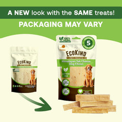 Peanut Butter Flavor Gold Yak Chews for Large Dogs (1 lb to 5lb Bags)