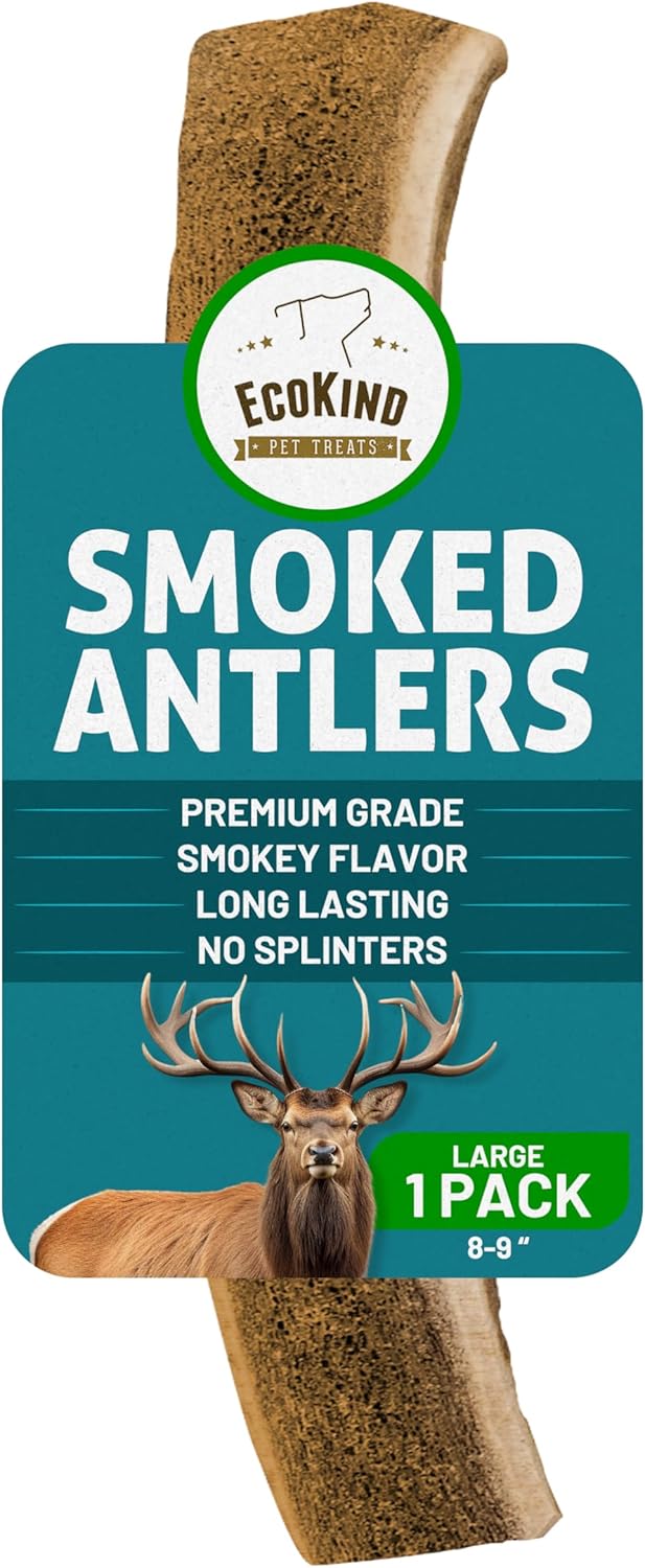 Smoked Elk Antler Dog Chews